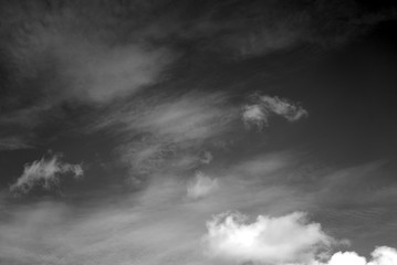 Wall Mural - Clouds and sky.