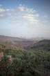 Berge und grüne Landschaft im Oman