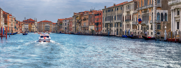 Sticker - Scenic architecture along the Grand Canal in Venice, Italy