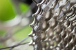 Mountainbike Fahrrad Kette Detail