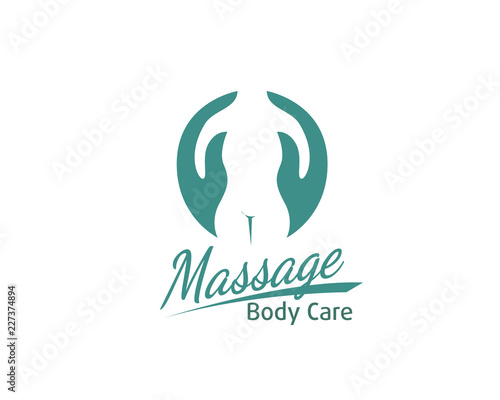 Body Massage Logo Design Inspiration Buy This Stock Vector And