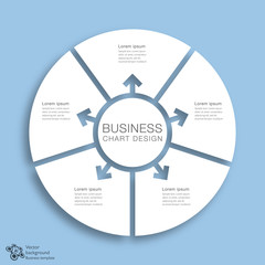 Sticker - Business Chart Design #Vector Graphics