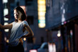 © J Photography - Japanese Girl poses on the street in Yokohama, Japan. Yokohama is a port city located in a bit south of Tokyo.