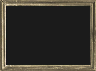 Black Background with Wooden Edges