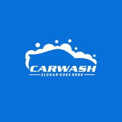 Wall Mural - Car wash logo template