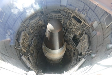 American Minuteman Missile in Launch Silo