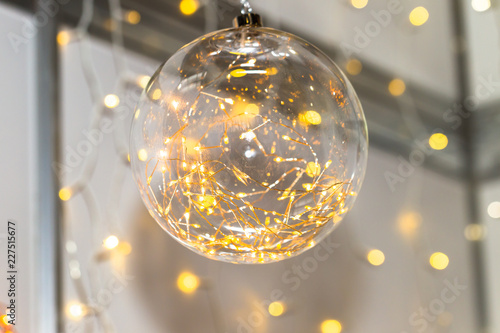 Festive Illumination Home And Street Decoration Bokeh And Bright