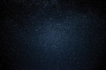 Wall Mural - night sky with stars and galaxy in outer space, universe background