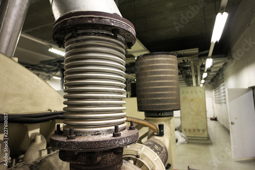 Cuadros en Lienzo Stainless Expansion Joint Bellow in Use