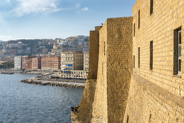 Wall Mural - Naples from the height Castel dell Ovo, Italy