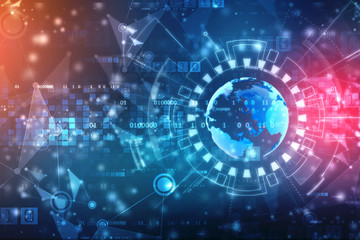 Best Internet Concept of global business from concepts series, Digital Abstract Technology Background
