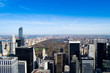 Top of the Rock View of Central Park