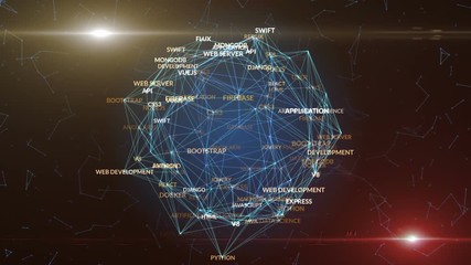 Wall Mural - web development internet concept