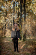 © volody10 - Teenager in Halloween costumes in the woods
