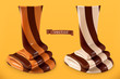 © Natis - Chocolate swirl. 3d vector realistic icon