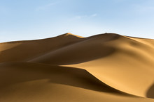 Beautiful Sand Dunes At Dusk