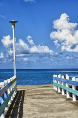 Poster - pier on the sea