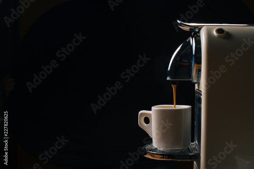 Fotografía Coffee machine with capsule
