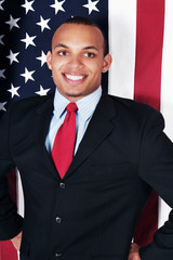 portrait of a young man in suit and tie