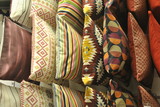 Fototapeta  - Kolorowe poduszki