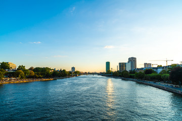 Wall Mural - Frankfurt am Main skyline