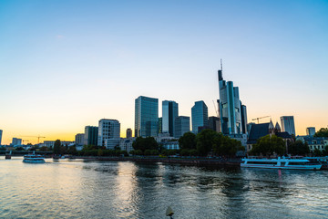 Wall Mural - Frankfurt am Main skyline