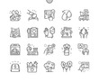 © palau83 - Donation Well-crafted Pixel Perfect Vector Thin Line Icons 30 2x Grid for Web Graphics and Apps. Simple Minimal Pictogram