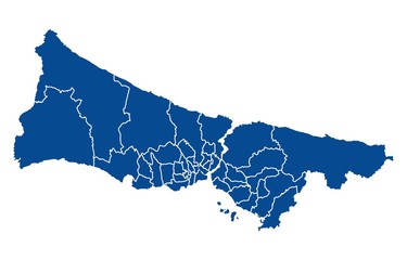 Sticker - Map of Istambul