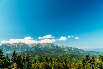 Sticker - Carpathian Mountains Landscape In Romania