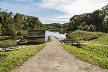 National Historic Iron Works about in Saugus, Massachusetts.