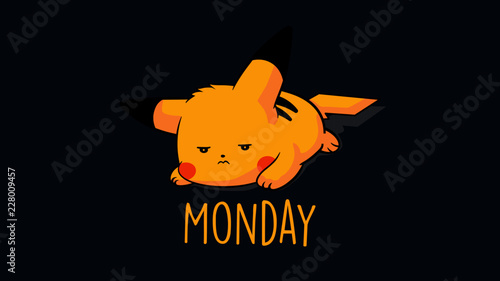 Tedious Monday Canvas Print