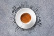 © BillionPhotos.com - Cup od hot coffe on doodles background