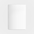 © majcot - Closed vertical magazine, brochure or notebook template. Illustration isolated on background. Graphic concept for your design