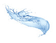© CK - water,water splash isolated on white background,beautiful splashes a clean water