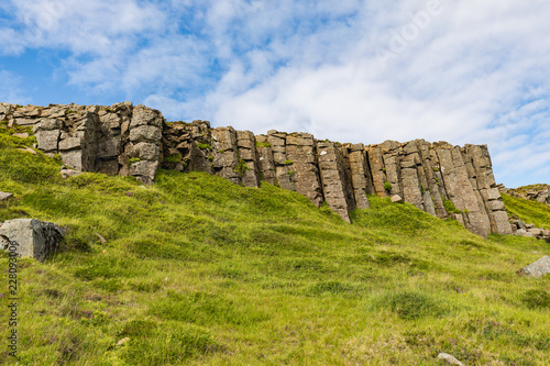 Fotografía Amazing Scenic mountain landscape shot on iceland