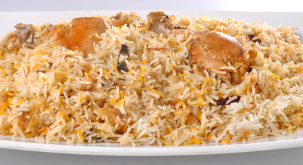 Wall Mural - Hyderabadi Chicken Biryani