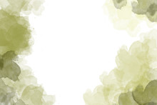  Green Watercolor Background