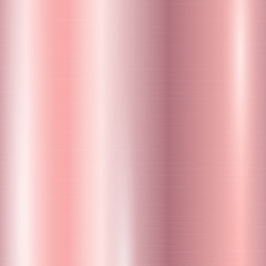 Wall Mural - gradient of rose gold with the effect of a metal plate