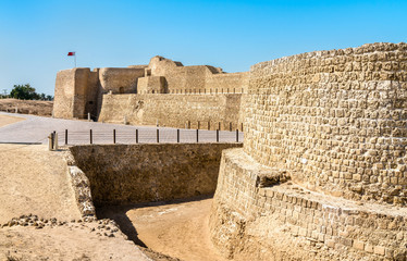 Sticker - Bahrain Fort or Qal'at al-Bahrain. A UNESCO World Heritage Site