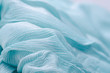 Blue turquoise fabric cloth material texture textile macro blur background