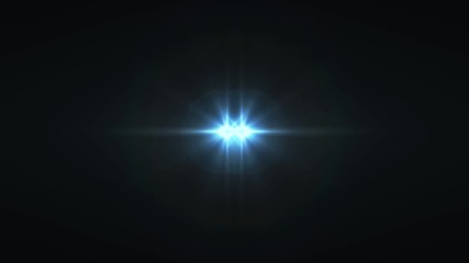 Wall Mural - flash fading symmetrical horizontal moving lights for logo shiny animation loop background new quality natural lighting optical lens star flares lamp rays effect dynamic colorful bright video footage