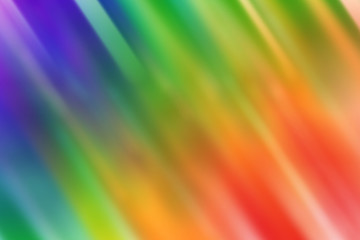 Wall Mural - rainbow blur