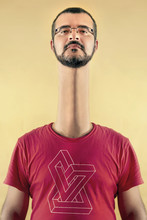 Man With Long Neck