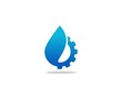 Water drop logo
