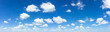 Leinwandbild Motiv Blue sky natural background.