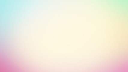 Wall Mural - abstract blur soft gradient pastel dreamy background