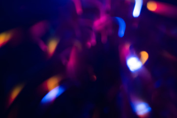 Wall Mural - abstract lens flare on background. defocused bokeh lights. blur christmas wallpaper decor. festive g
