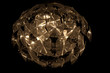 Einzigartige kunstvolle kreative Lampe erleuchtet die Nacht