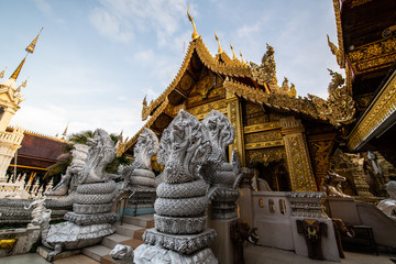 Lanna style church in San Pa Yang Luang temple