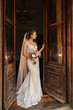 © Wedding photography - Wedding day. Portrait of beautiful bride with wedding bouquet